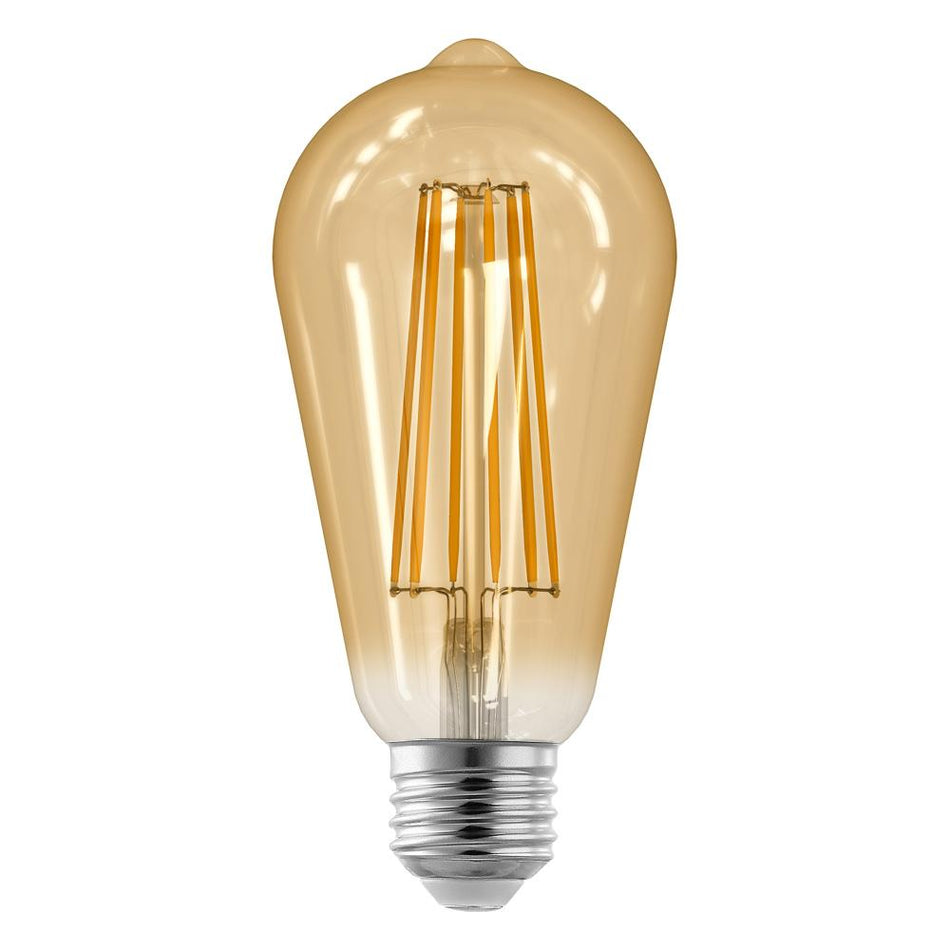 5.5W LED ST21 Filament Amber / Filament ambre