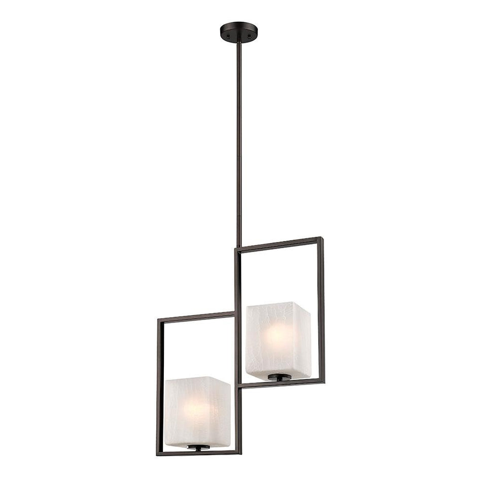 2L Pendant Light / Luminaire suspendu 2L