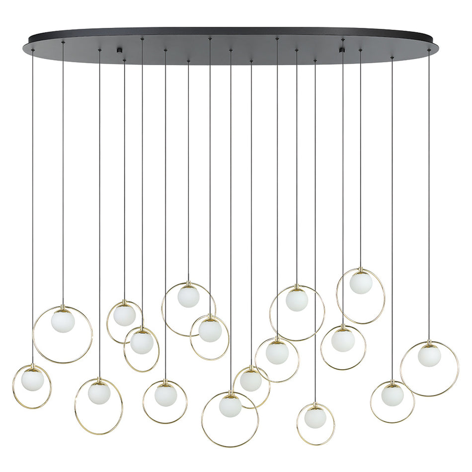 17L LED Pendant Light / Luminaire suspendu DEL 17L