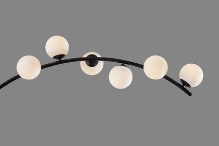 Ronan LED Arc Lamp w. Smart Switch