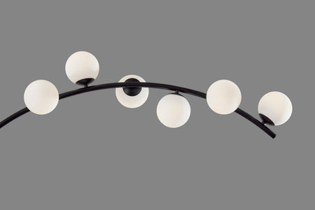 Ronan LED Arc Lamp w. Smart Switch
