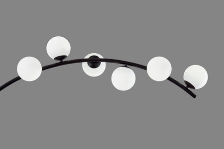 Ronan LED Arc Lamp w. Smart Switch