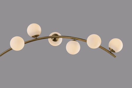 Ronan LED Arc Lamp w. Smart Switch