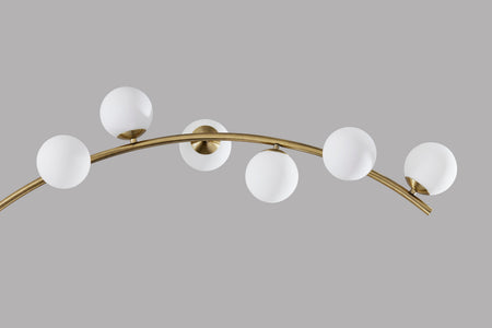 Ronan LED Arc Lamp w. Smart Switch