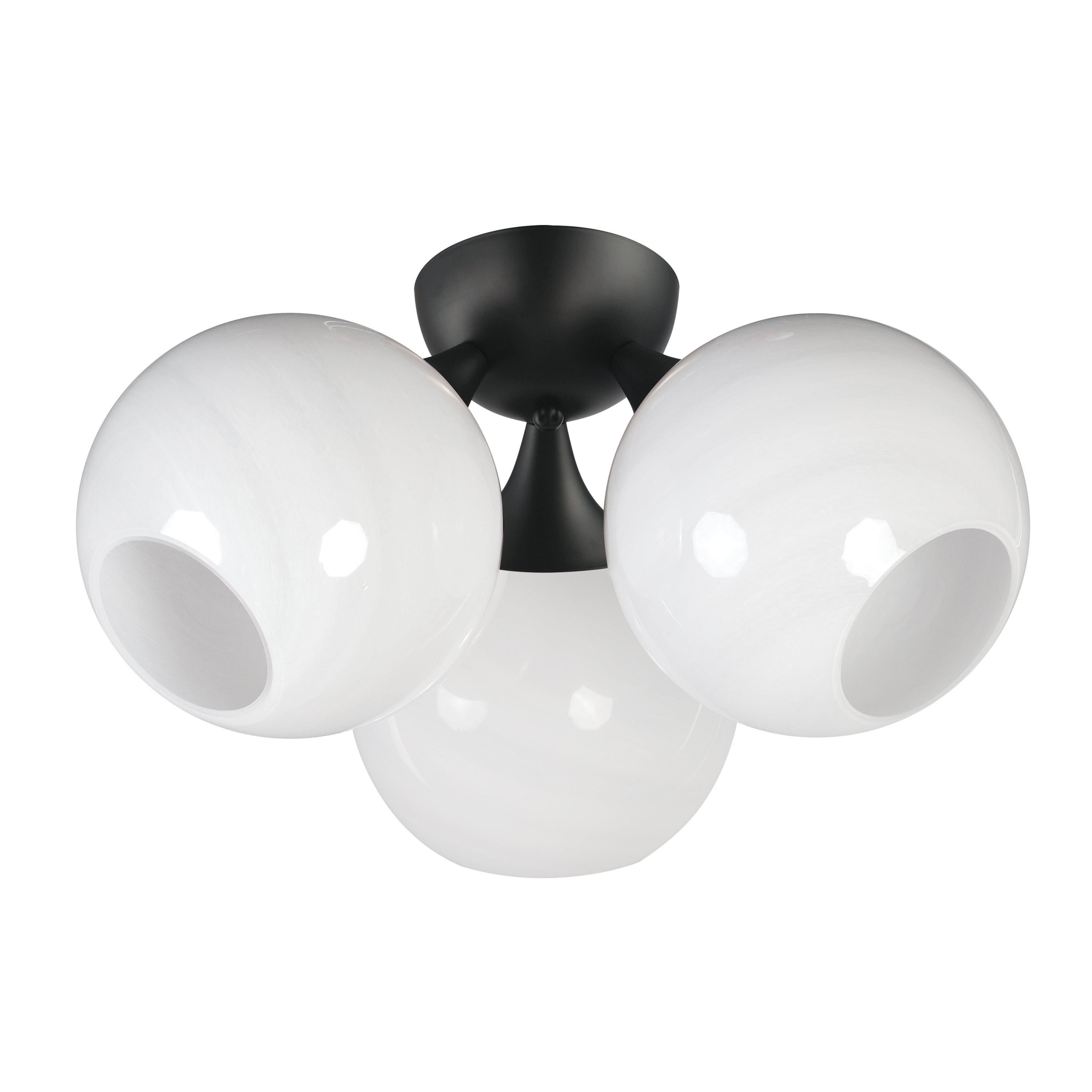 Neve 3-Light Semi Flush