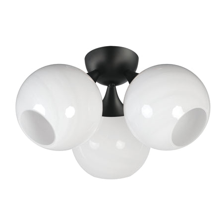 Neve 3-Light Semi Flush