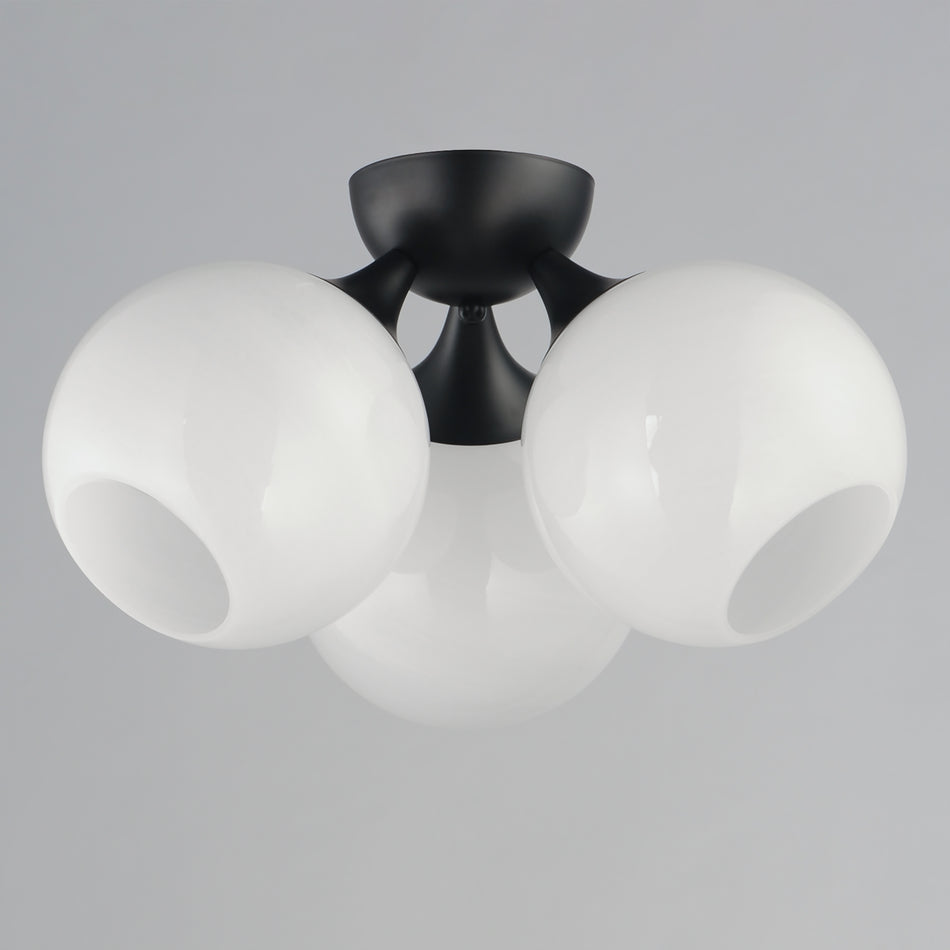 Neve 3-Light Semi Flush