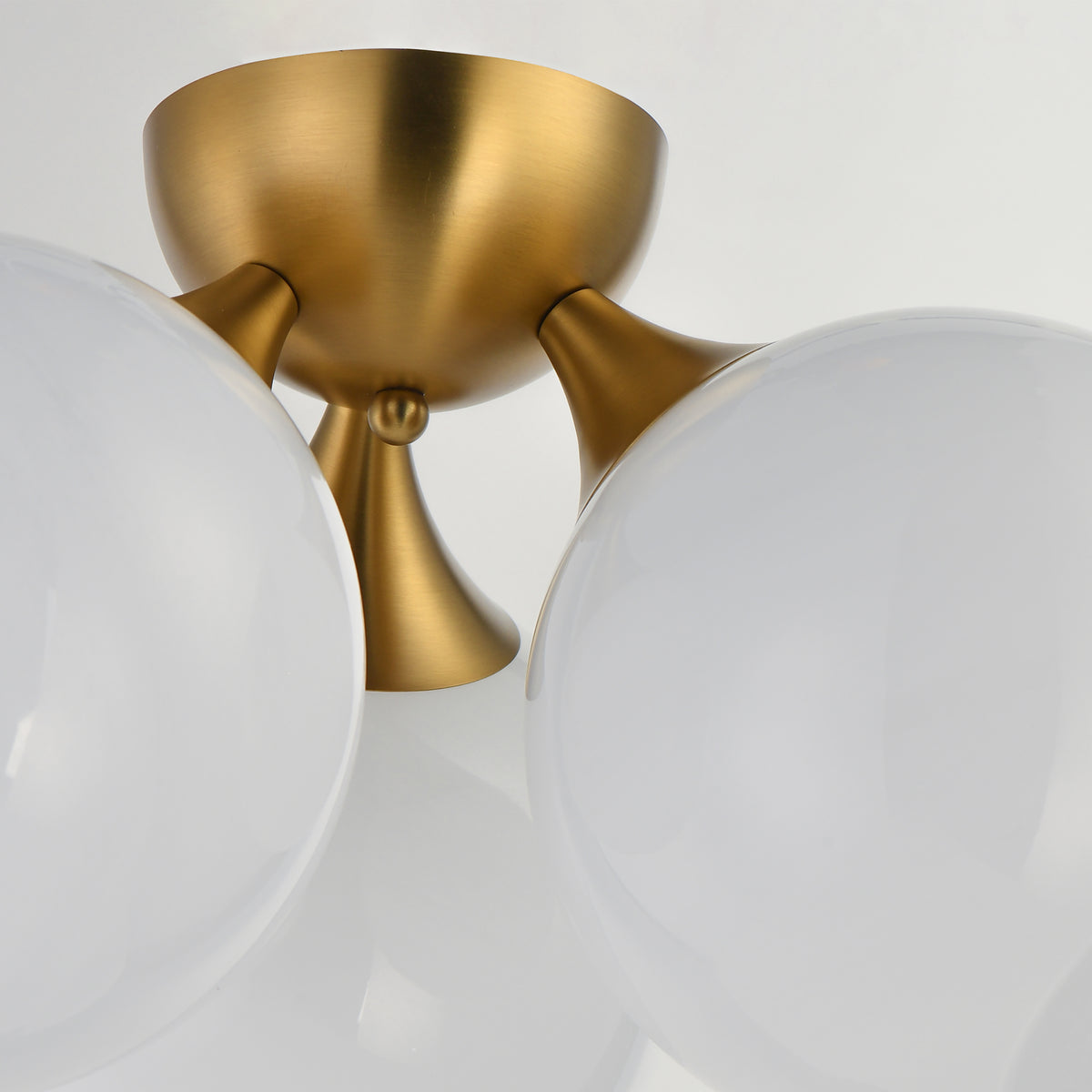 Neve 3-Light Semi Flush