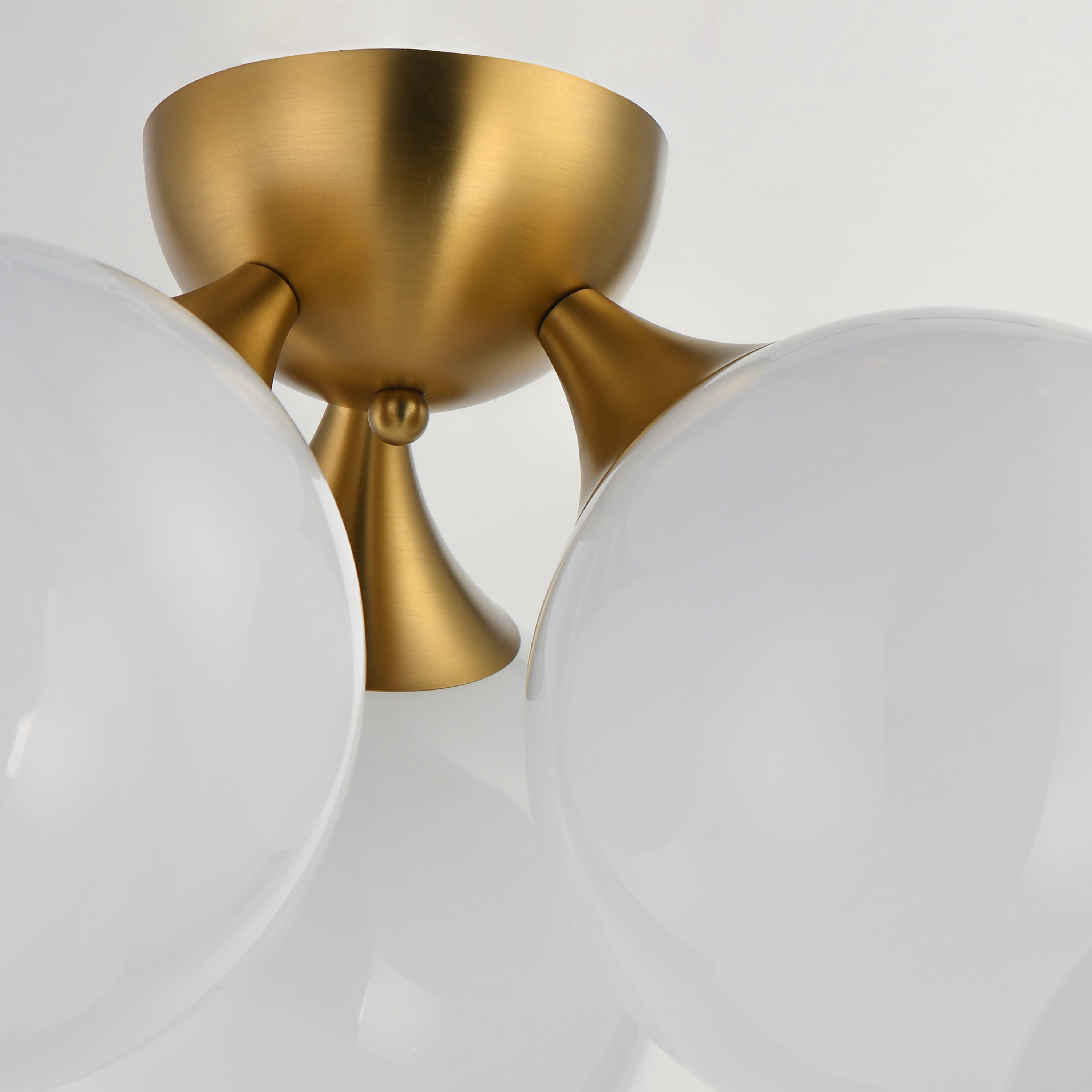 Neve 3-Light Semi Flush