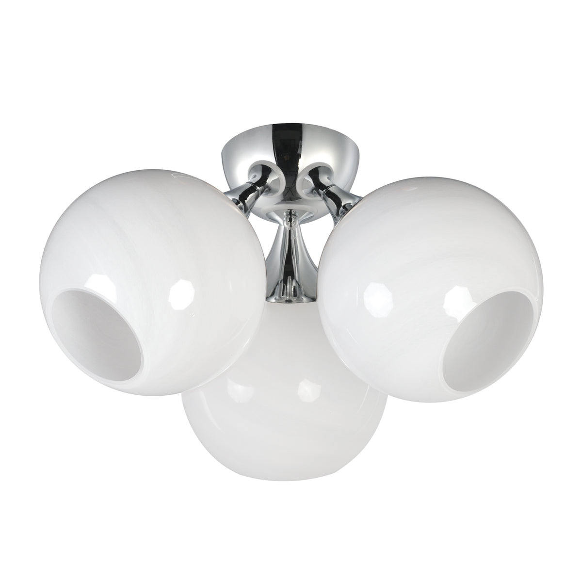 Neve 3-Light Semi Flush