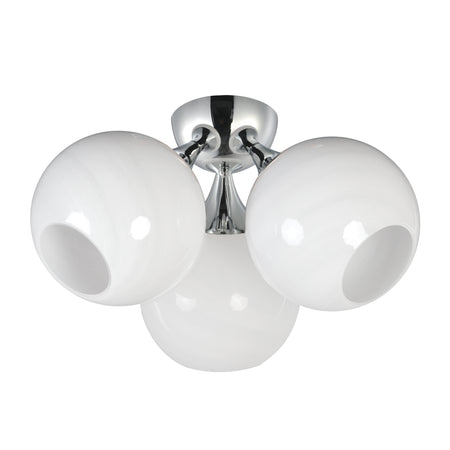 Neve 3-Light Semi Flush