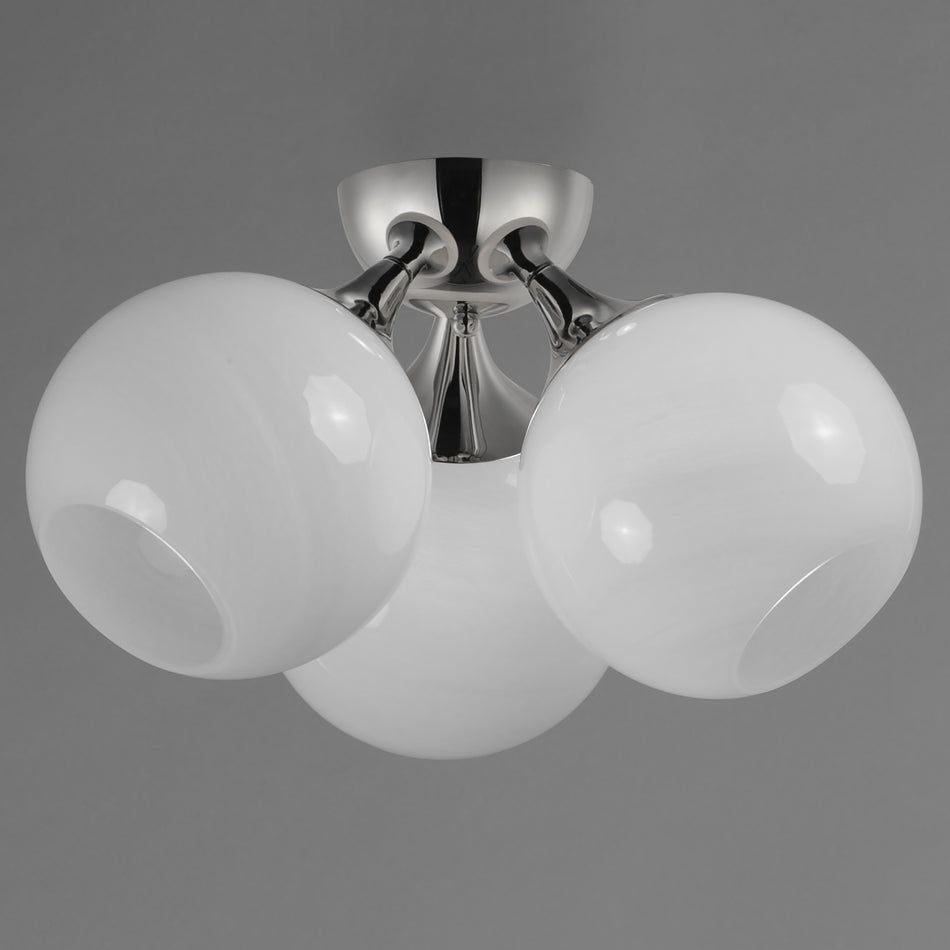 Neve 3-Light Semi Flush