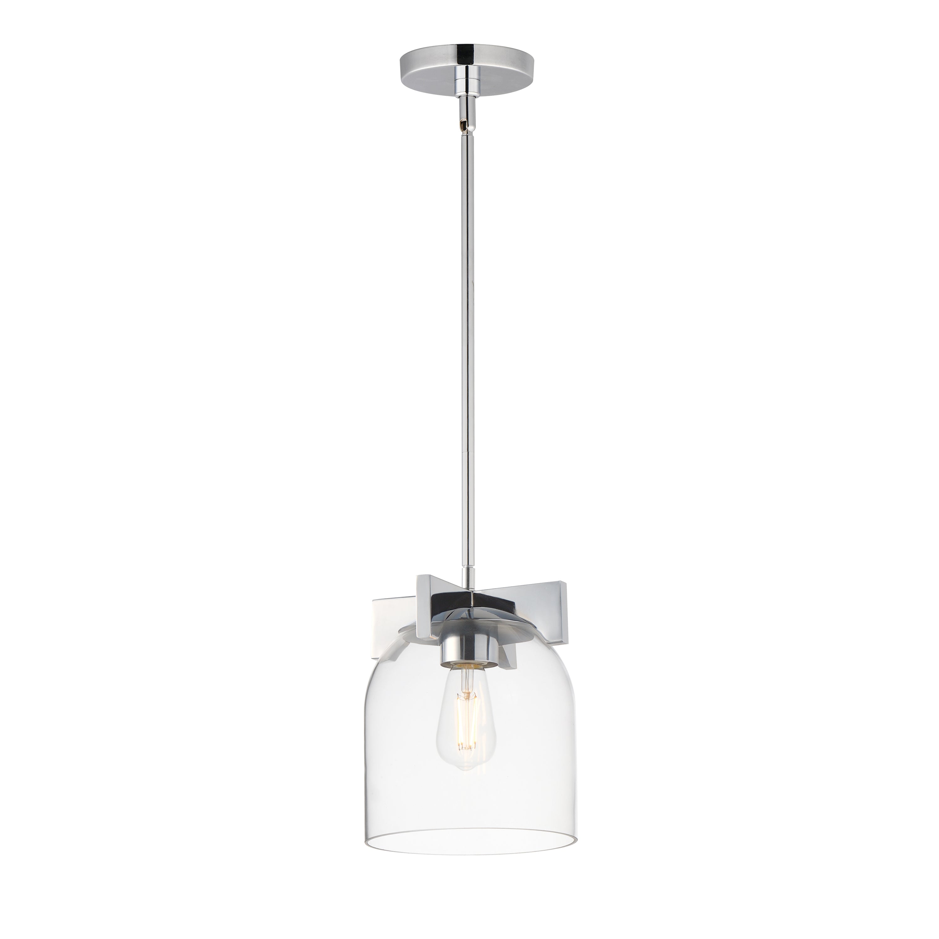 Scoop 1-Light Pendant/Flush Mount