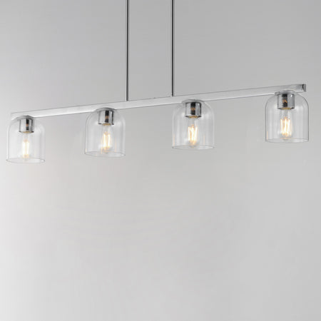 Scoop 4-Light Linear Pendant