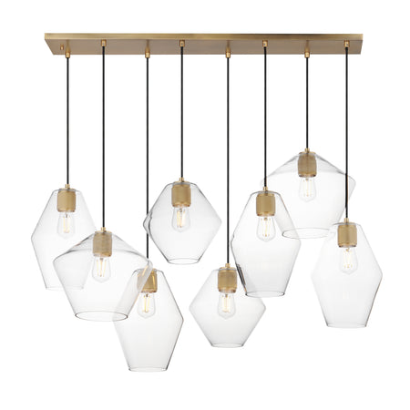 Geode 8-Light Pendant