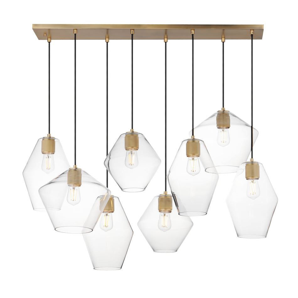 Geode 8-Light Pendant