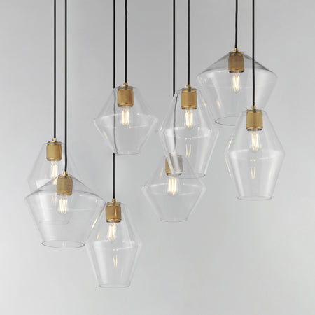 Geode 8-Light Pendant