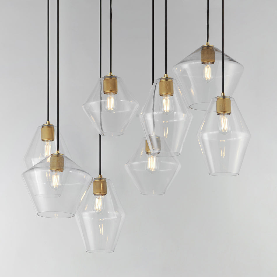 Geode 8-Light Pendant