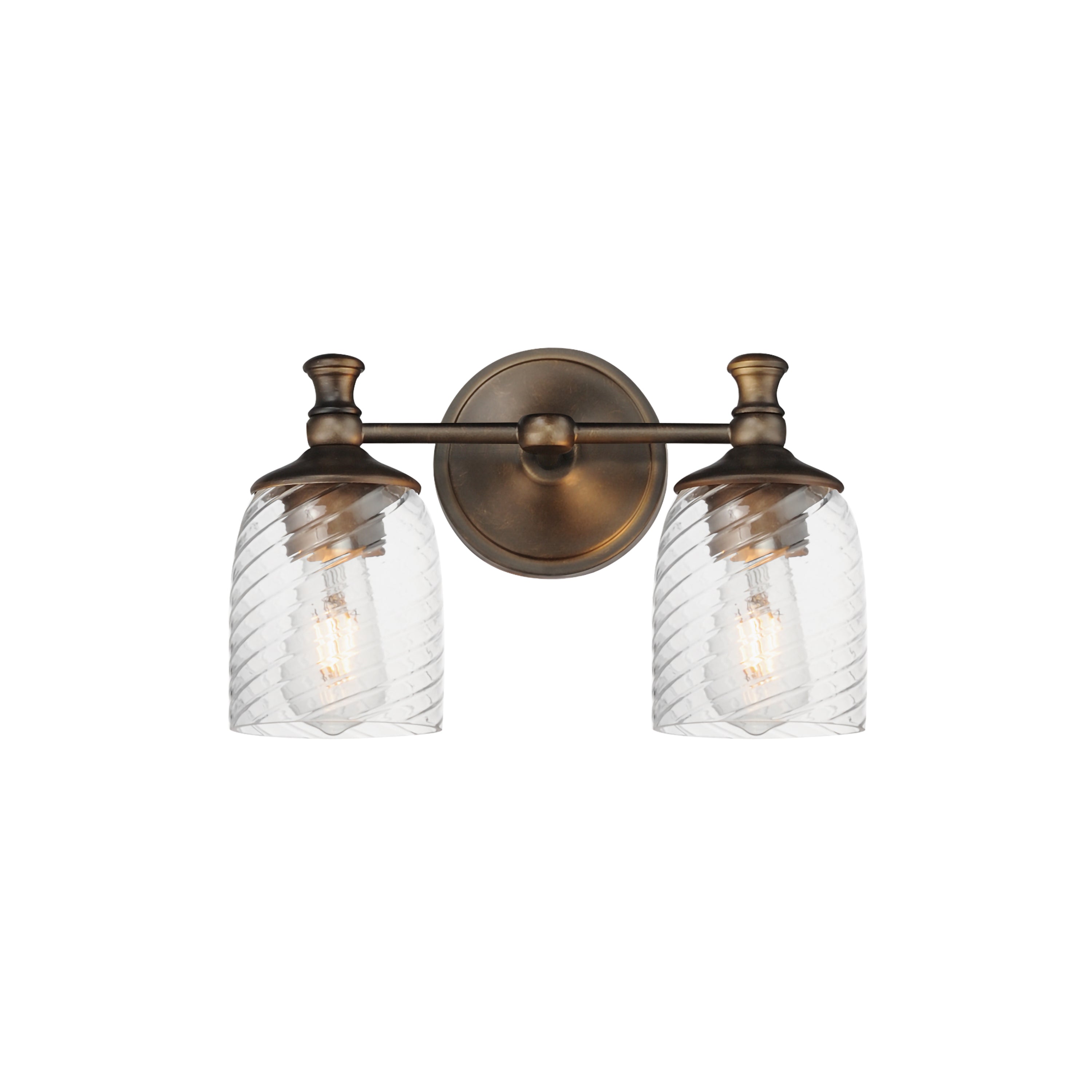 Swirl 2-Light Wall Sconce