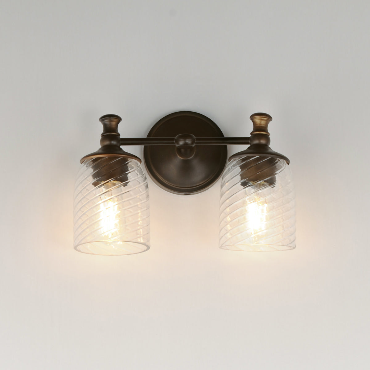 Swirl 2-Light Wall Sconce