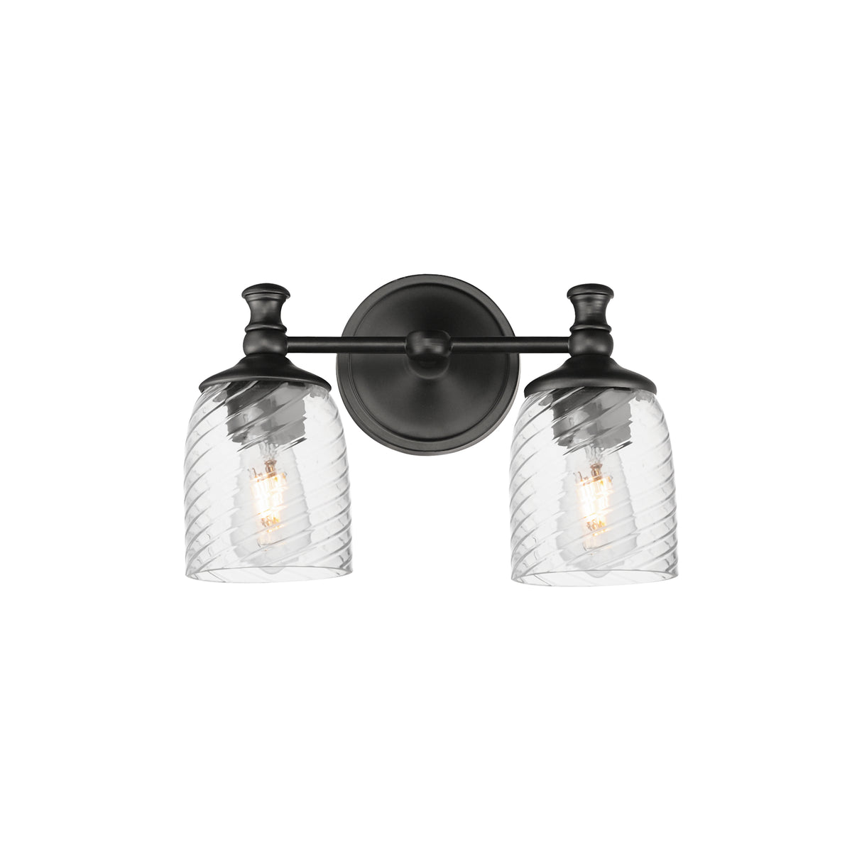 Swirl 2-Light Wall Sconce