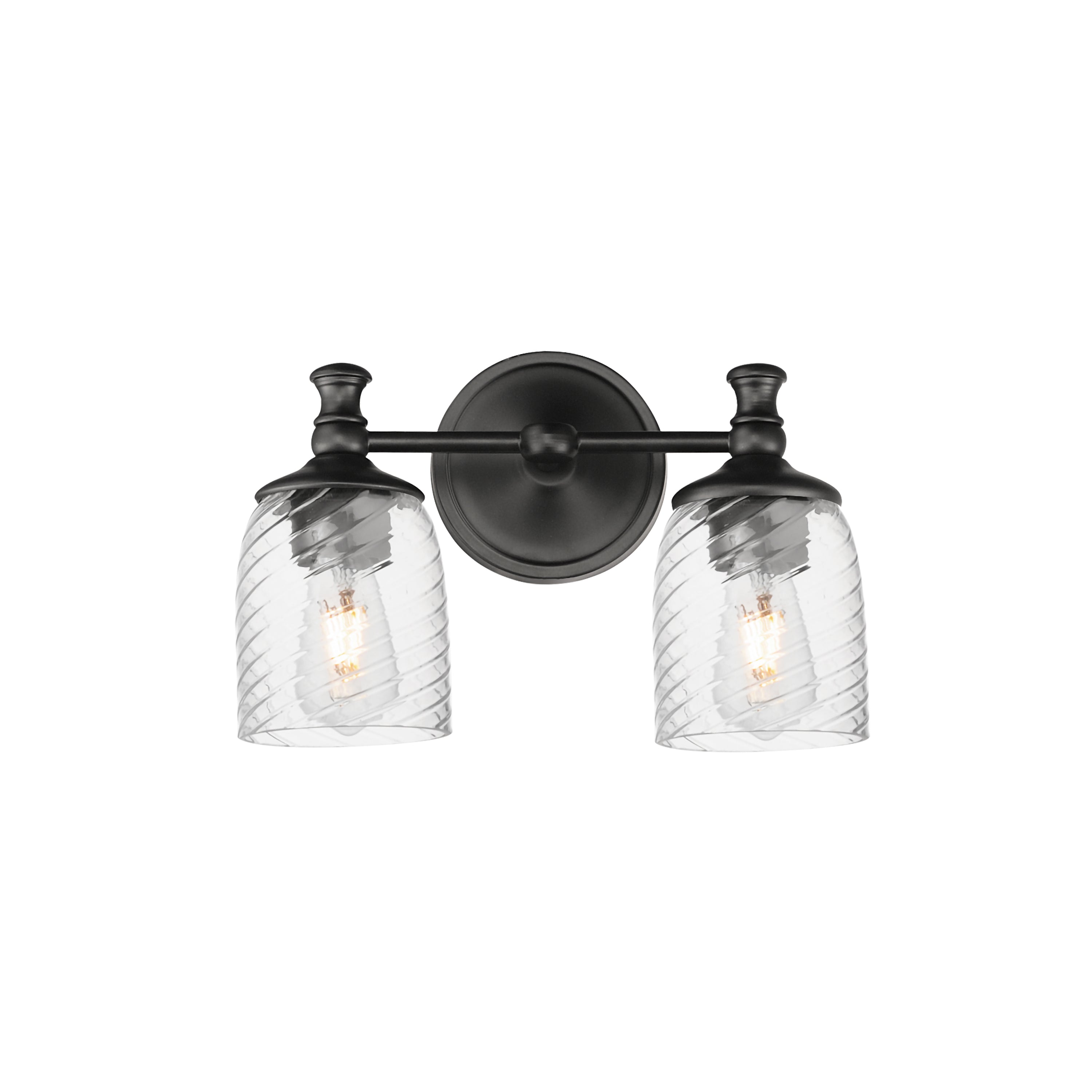 Swirl 2-Light Wall Sconce