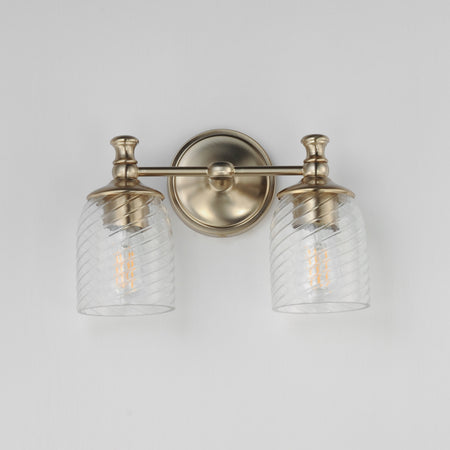 Swirl 2-Light Wall Sconce