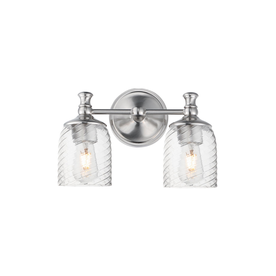 Swirl 2-Light Wall Sconce