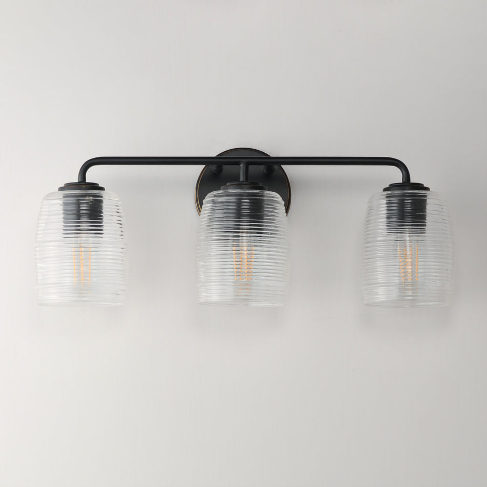 Honey 3-Light Bath Vanity