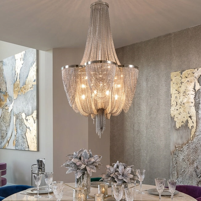 Designer Series Chantilly-Single-Tier 6-Light Chandelier by Maxim