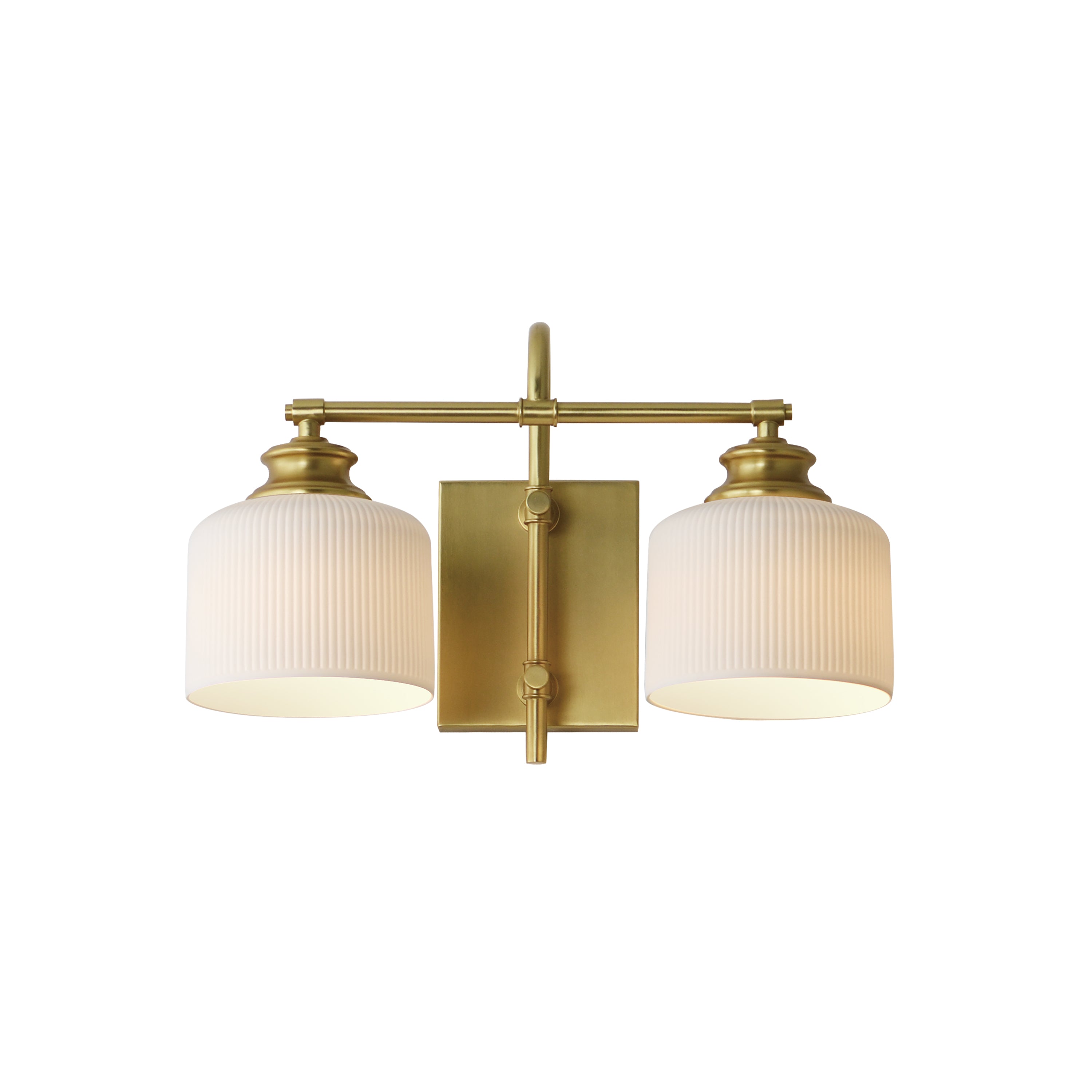 Bisque 2-Light Wall Sconce