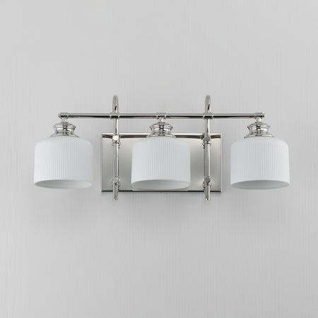 Bisque 3-Light Bath Vanity
