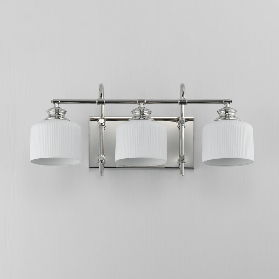 Bisque 3-Light Bath Vanity