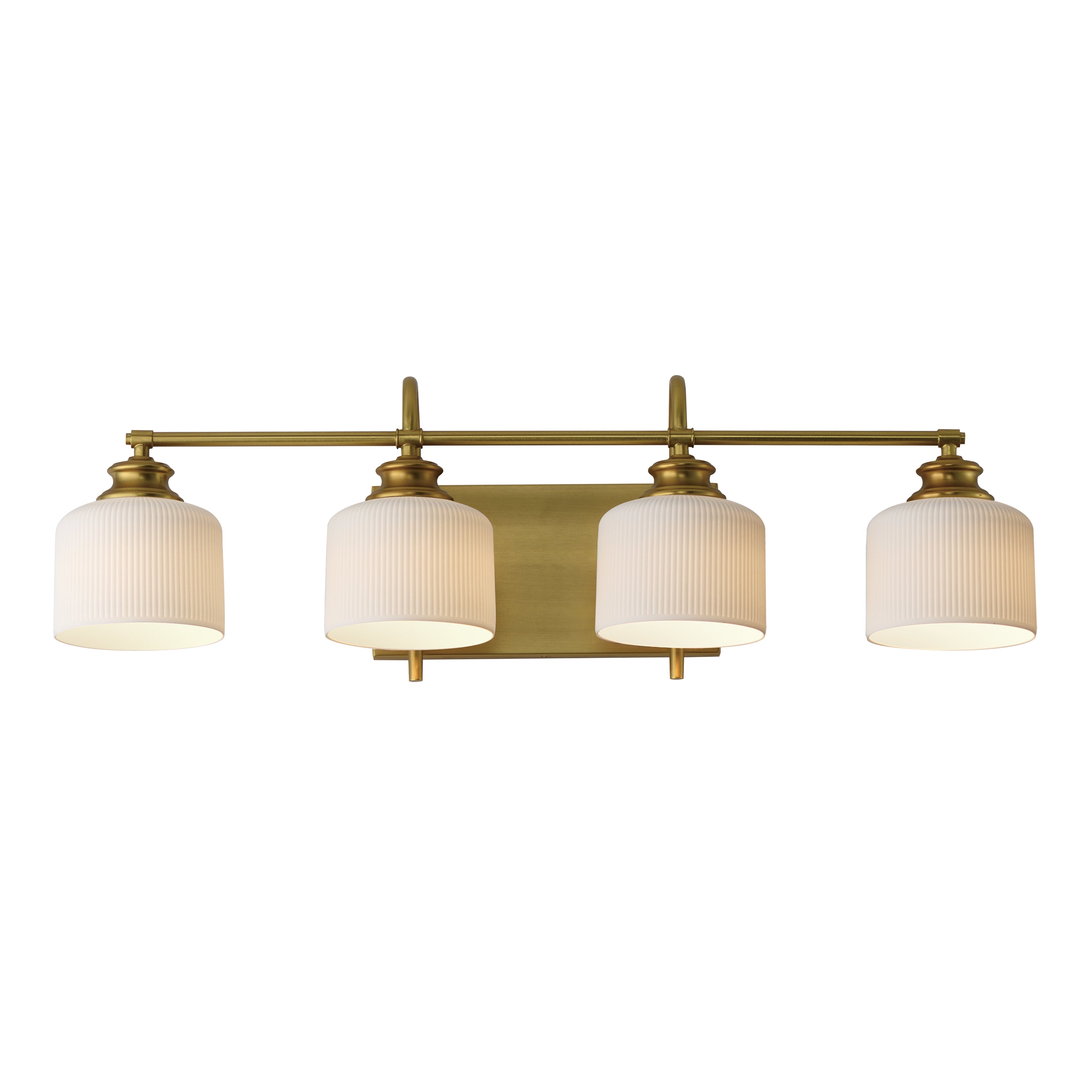 Bisque 4-Light Bath Vanity
