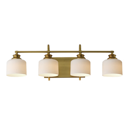 Bisque 4-Light Bath Vanity