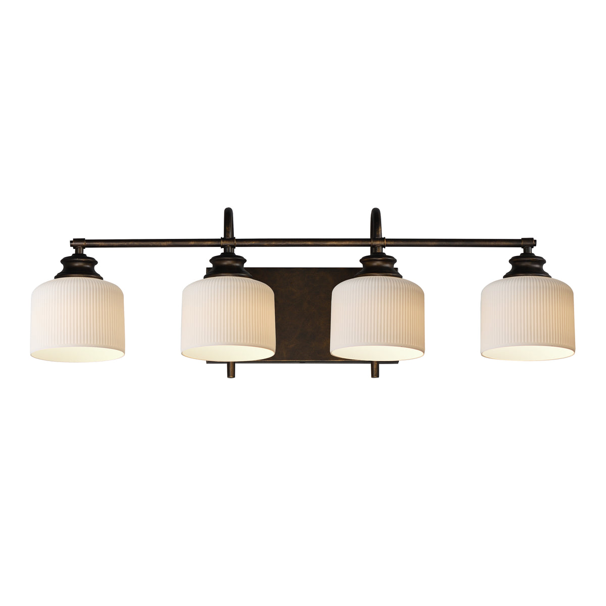 Bisque 4-Light Bath Vanity
