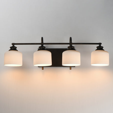 Bisque 4-Light Bath Vanity