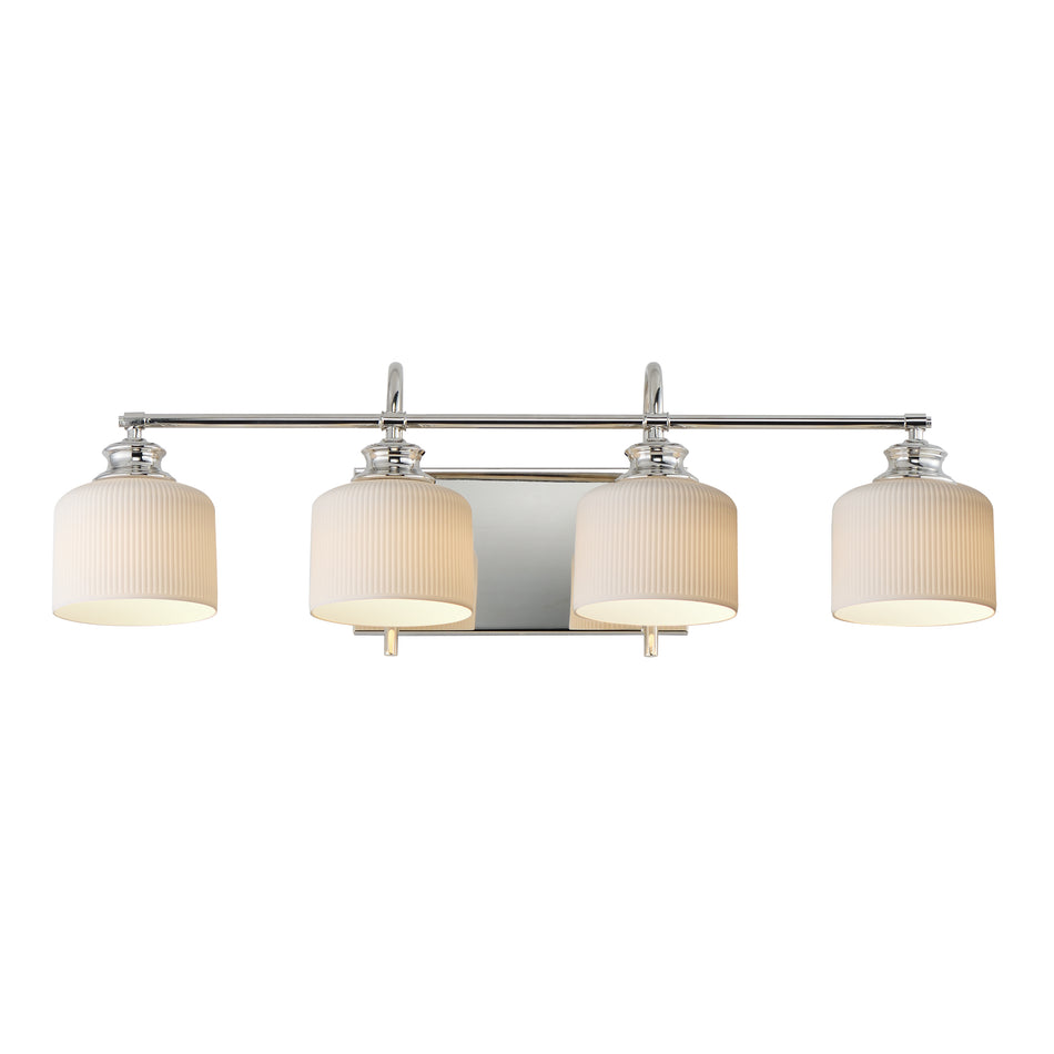 Bisque 4-Light Bath Vanity