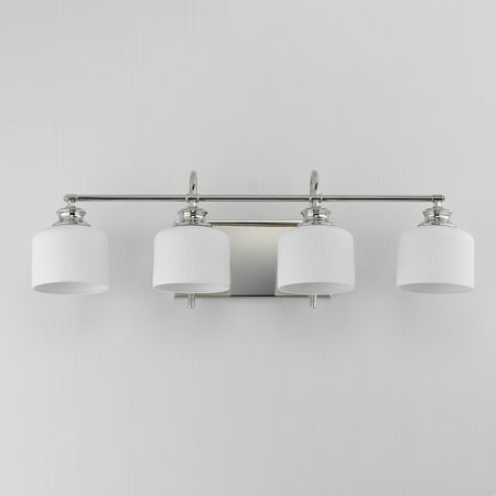 Bisque 4-Light Bath Vanity