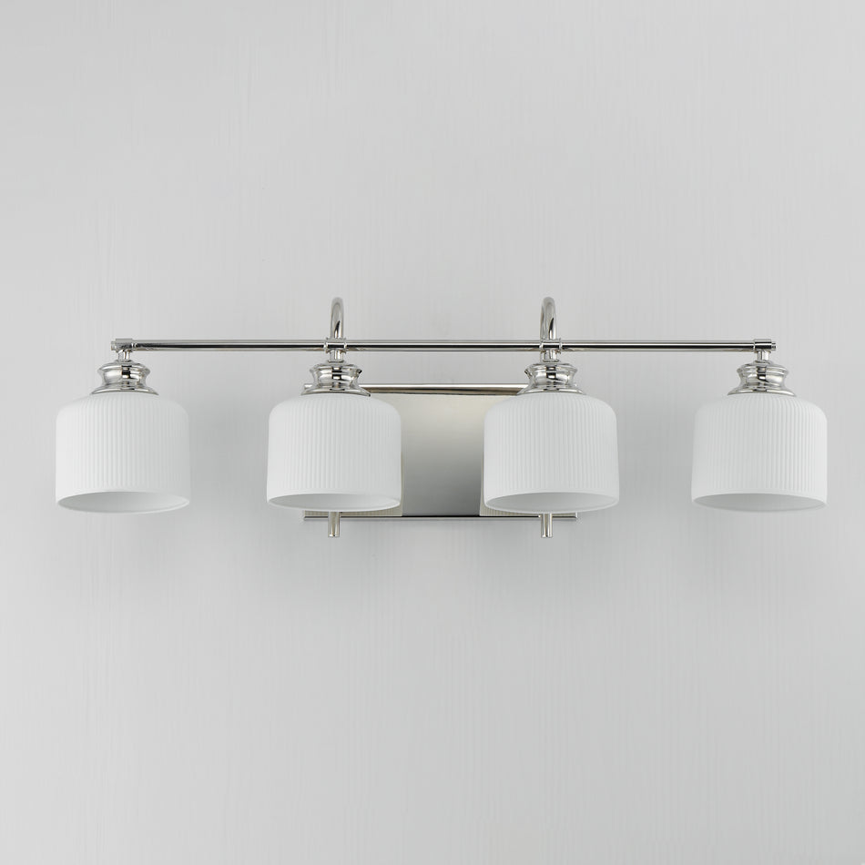 Bisque 4-Light Bath Vanity