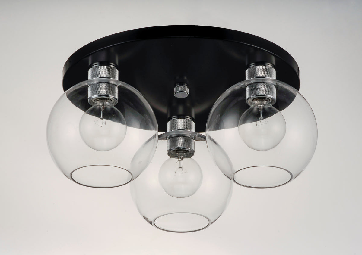 Vessel 3-Light Flush Mount
