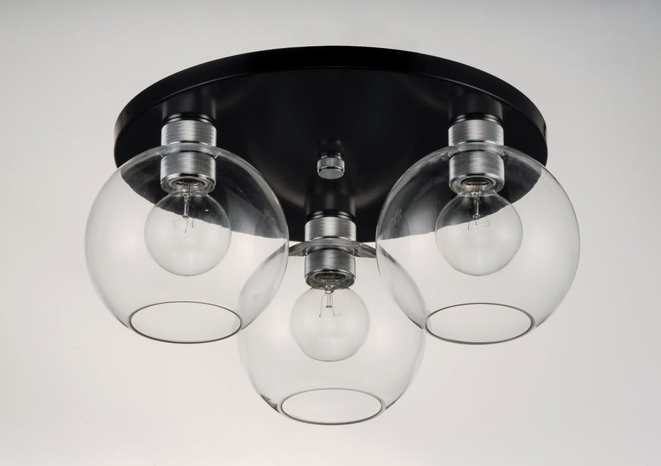 Vessel 3-Light Flush Mount