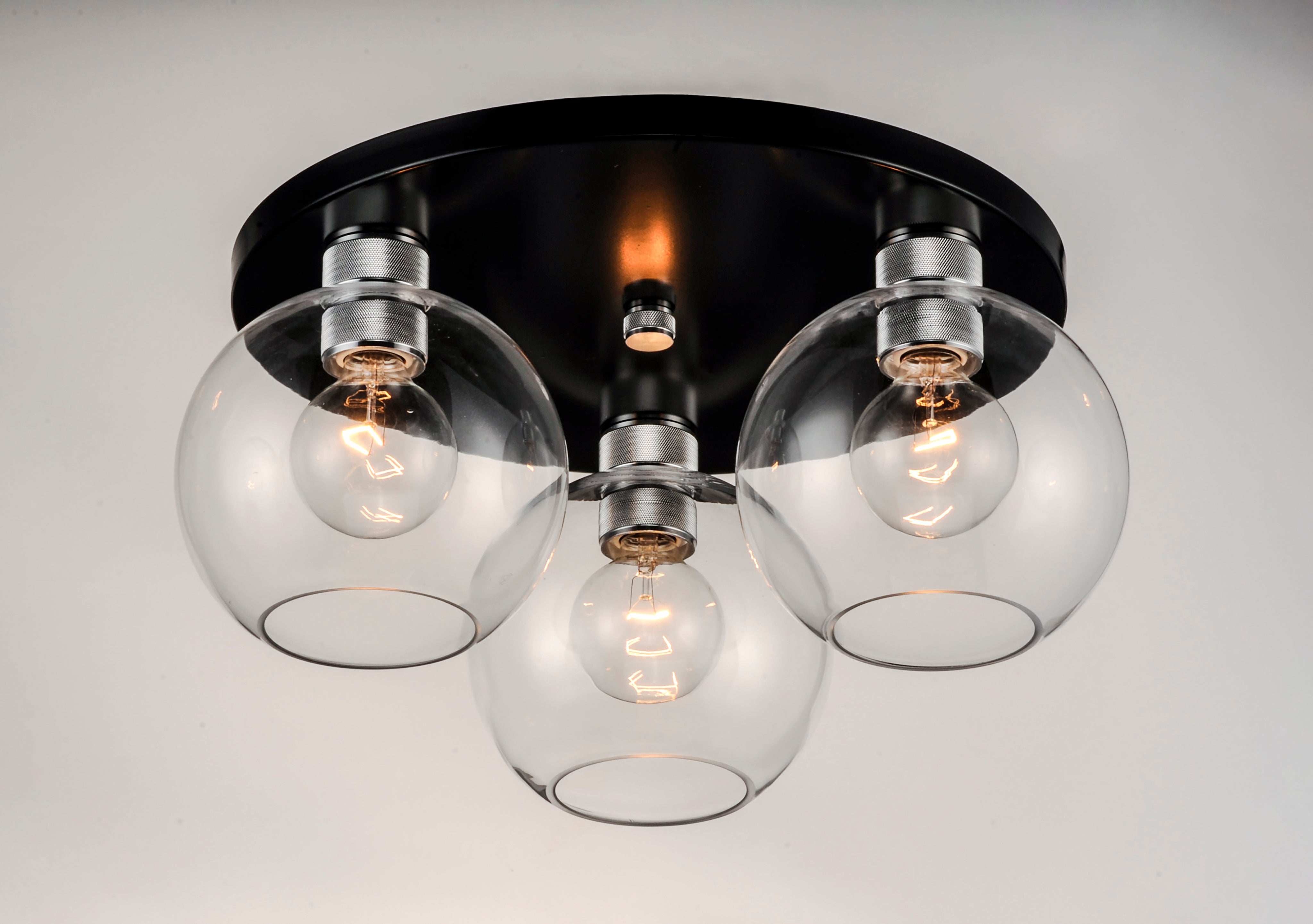 Vessel 3-Light Flush Mount