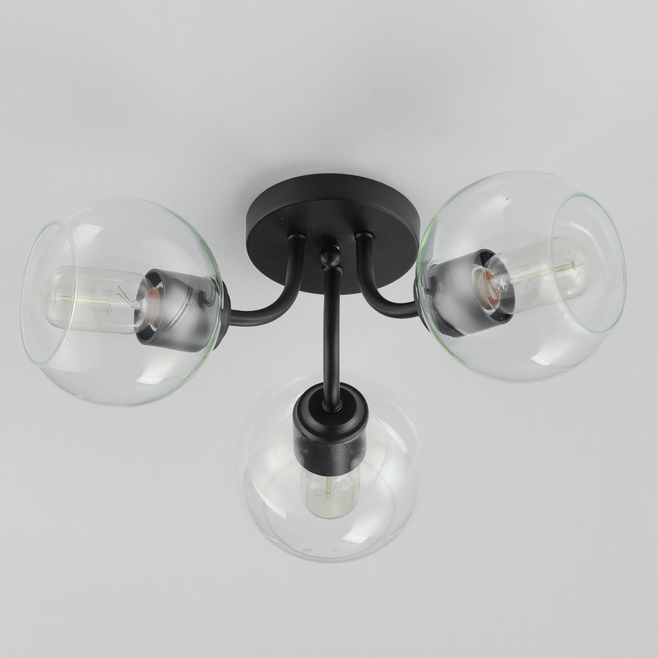 Knox 3-Light Semi-Flush Mount
