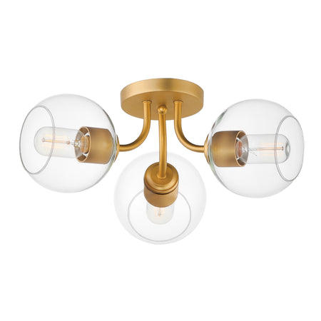 Knox 3-Light Semi-Flush Mount