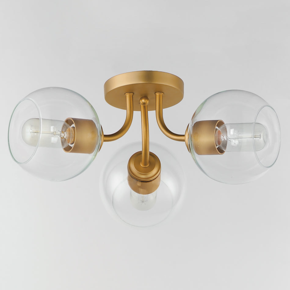 Knox 3-Light Semi-Flush Mount