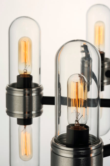 Dual 12-Light Chandelier