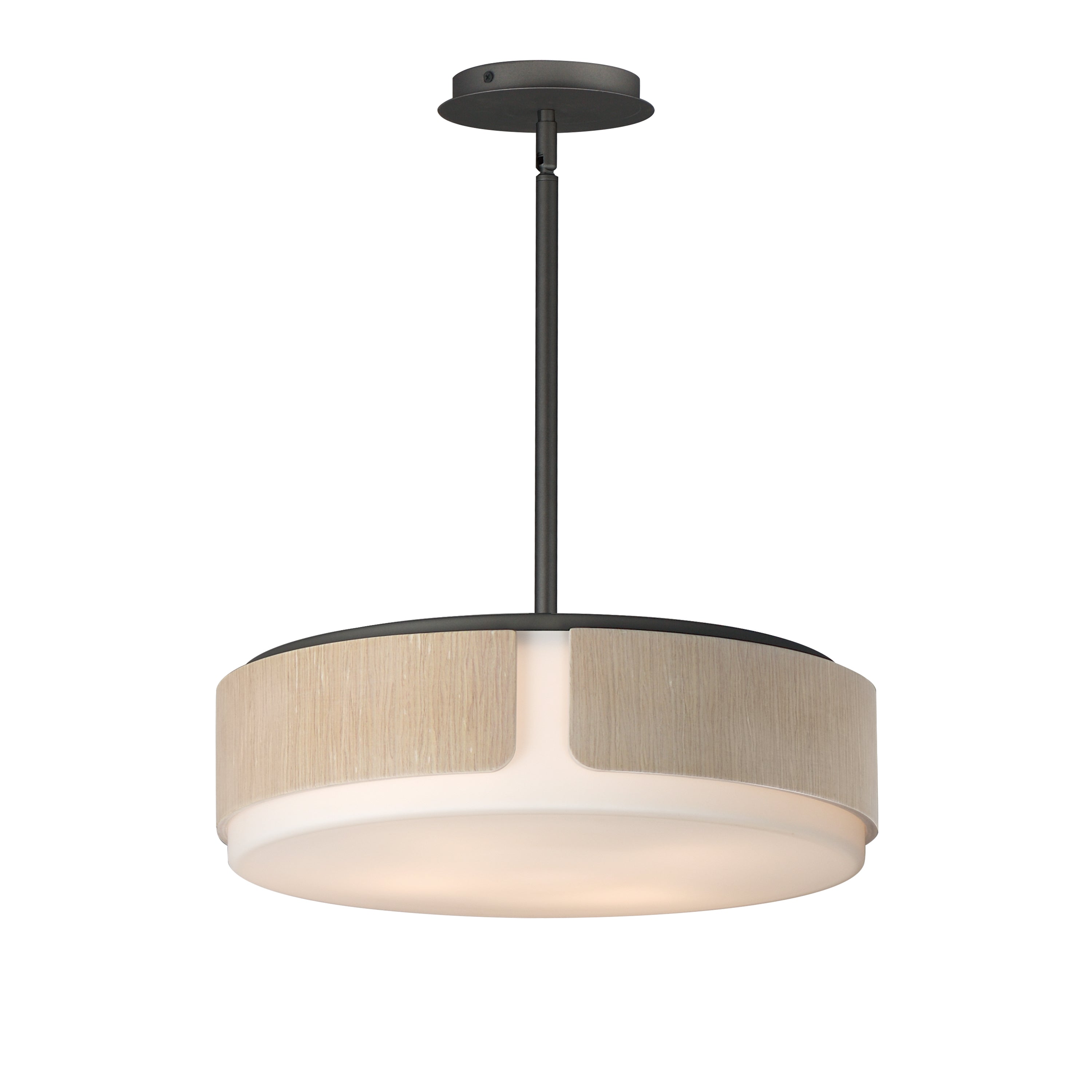 Draughtsman 18" Semi Flush Mount - Pendant