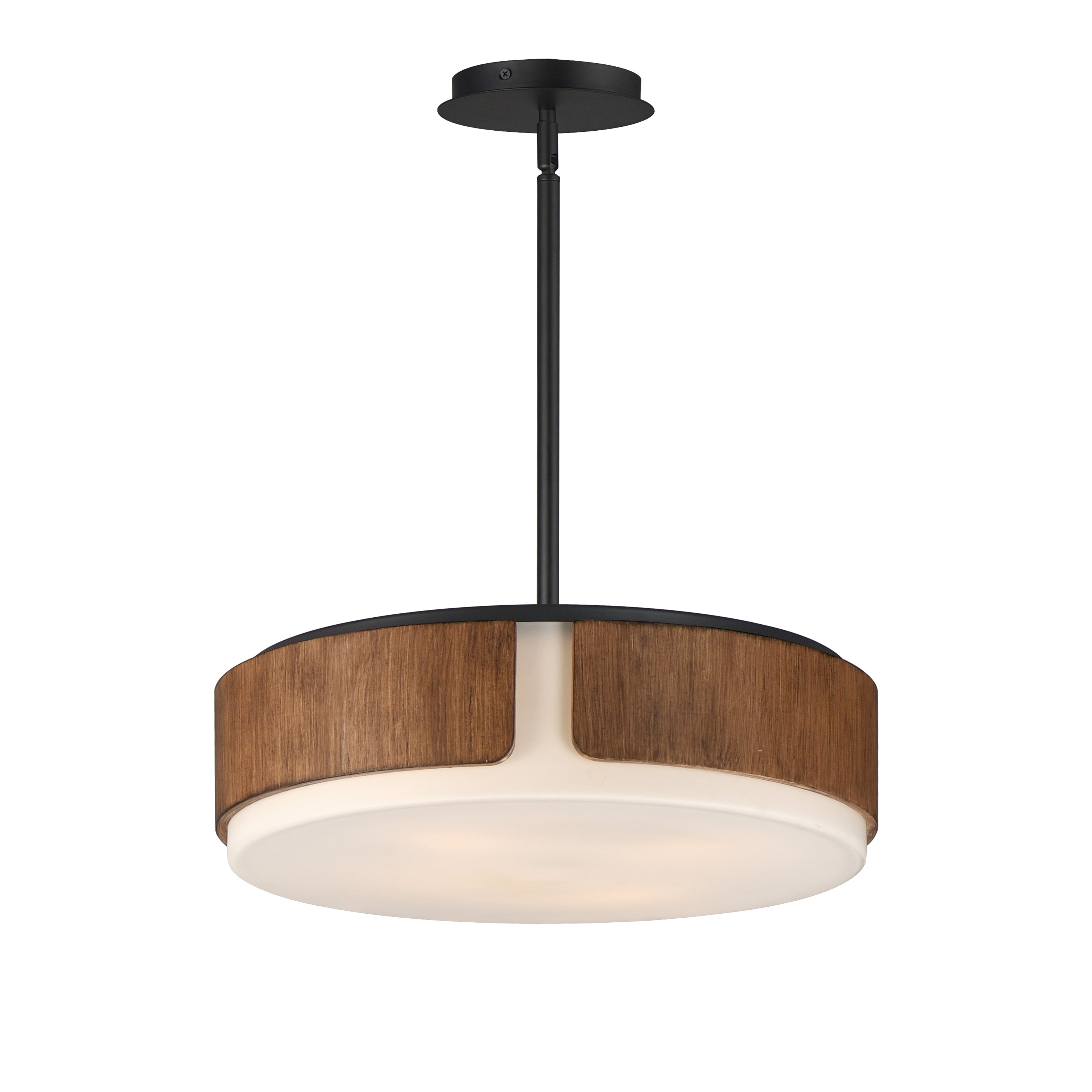 Draughtsman 18" Semi Flush Mount - Pendant