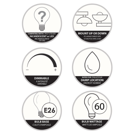 Bel Air Lighting 1-Light Wall Sconce Light Fixture in Polished Chrome by TransGlobe